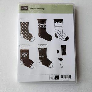 Stampin Up Stitched Stockings